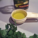 Adding the Olive Oil