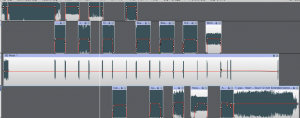 screenshot of MixPad project